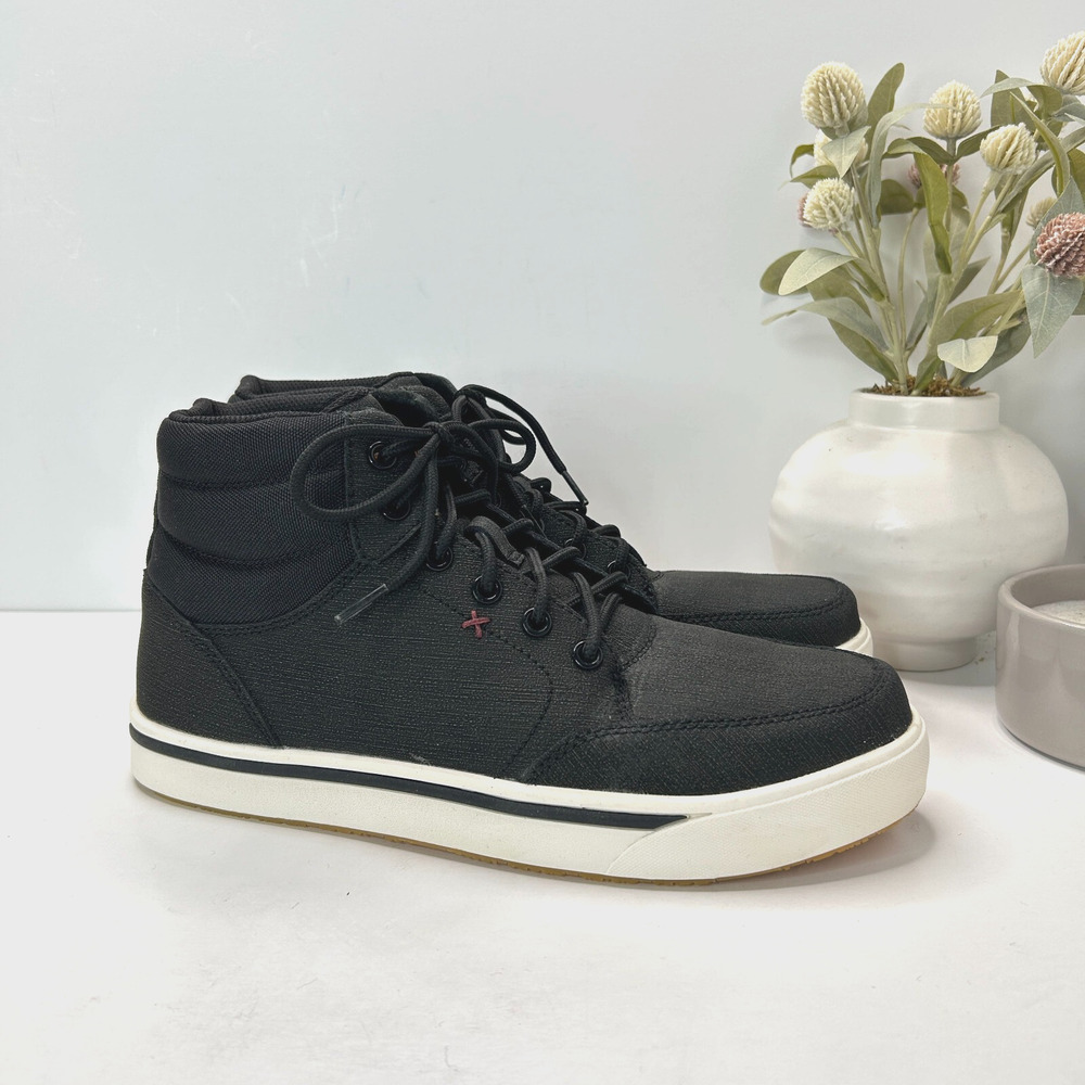 Twisted X Work Kicks Composite Toe Charcoal Hi Tops MCAN006 Men's 8W NWOB